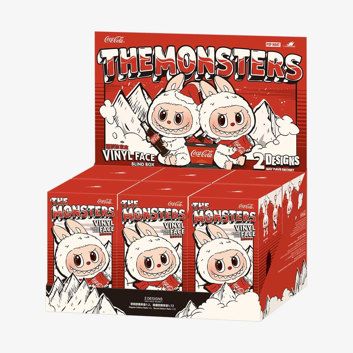 The Monster Coca-Cola Series-Vinyl Face Blind Box