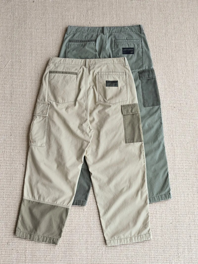LAPRIMA 拼接工裝長褲