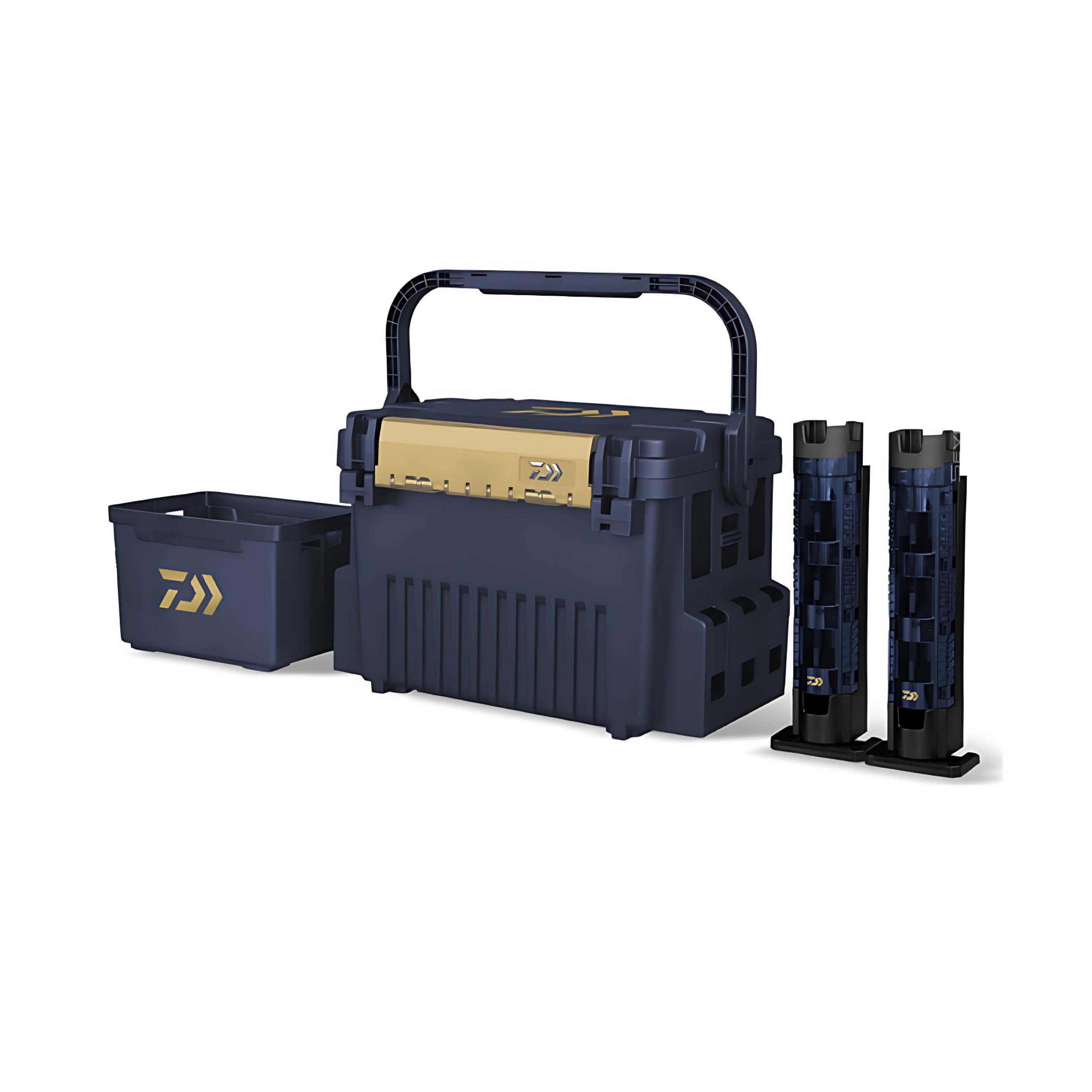 DAIWA Saltiga TB7000HS Navy SP Custom Tackle Box Set
