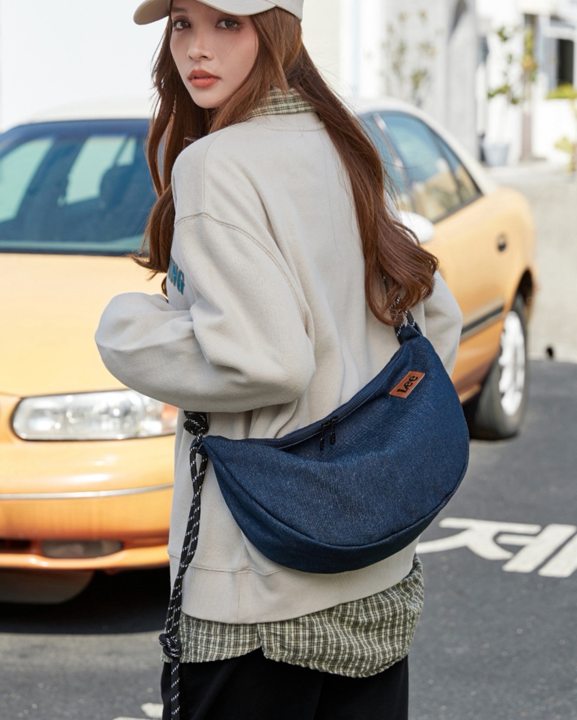 LEE 可調節編繩餃子包