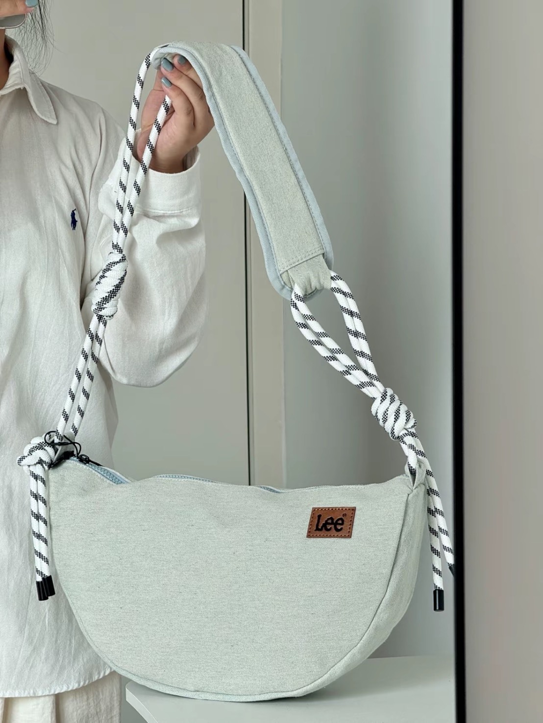 LEE 可調節編繩餃子包