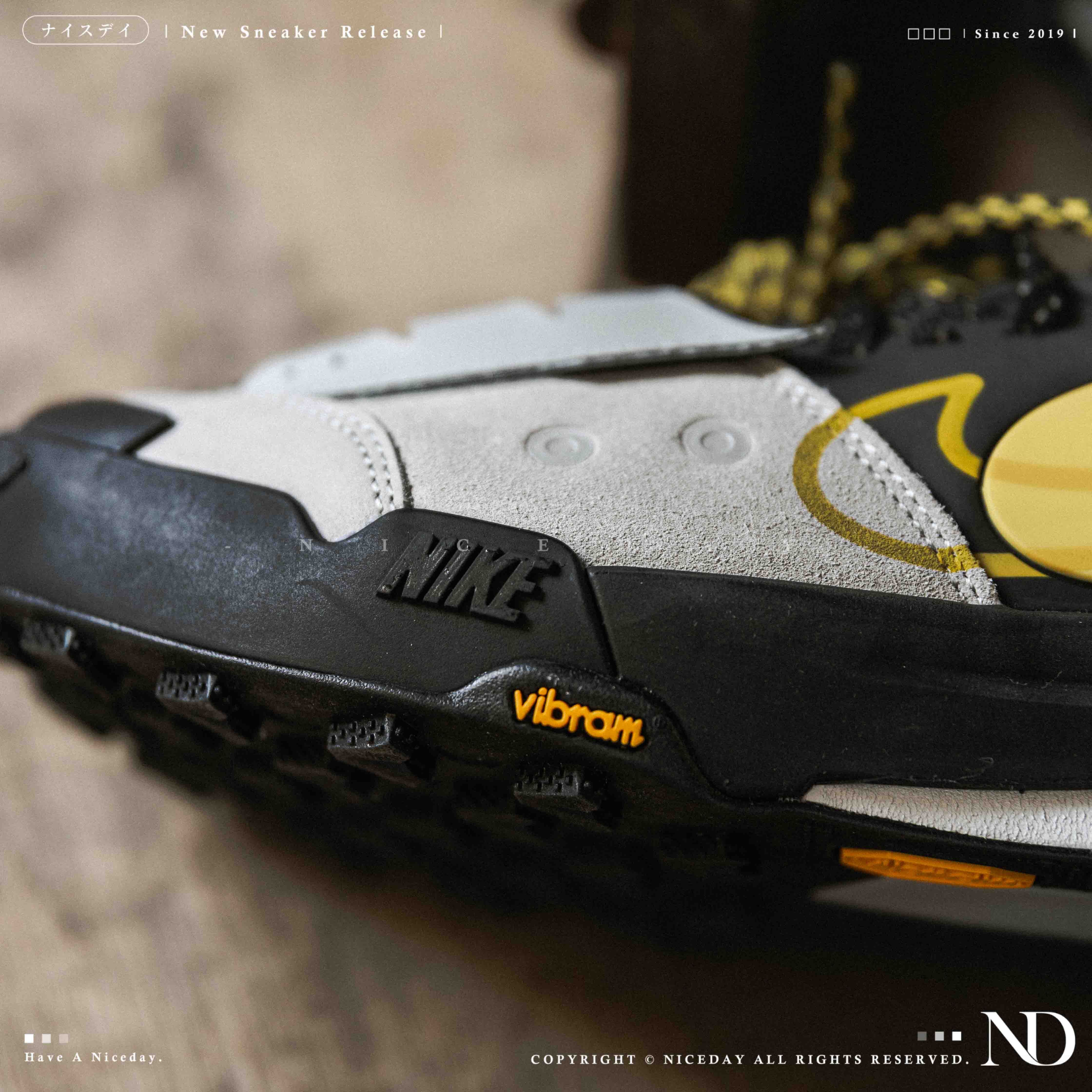 NICEDAY 代購 sacai x Nike Zegamadome SP 聯名 黃黑 灰 灰黑 解構 復古 HQ8618-002