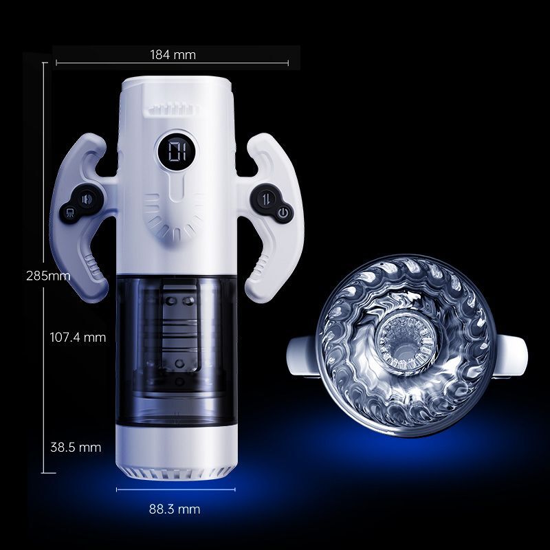 EROCOME - Gemin Auto Thrusting Masturbator White