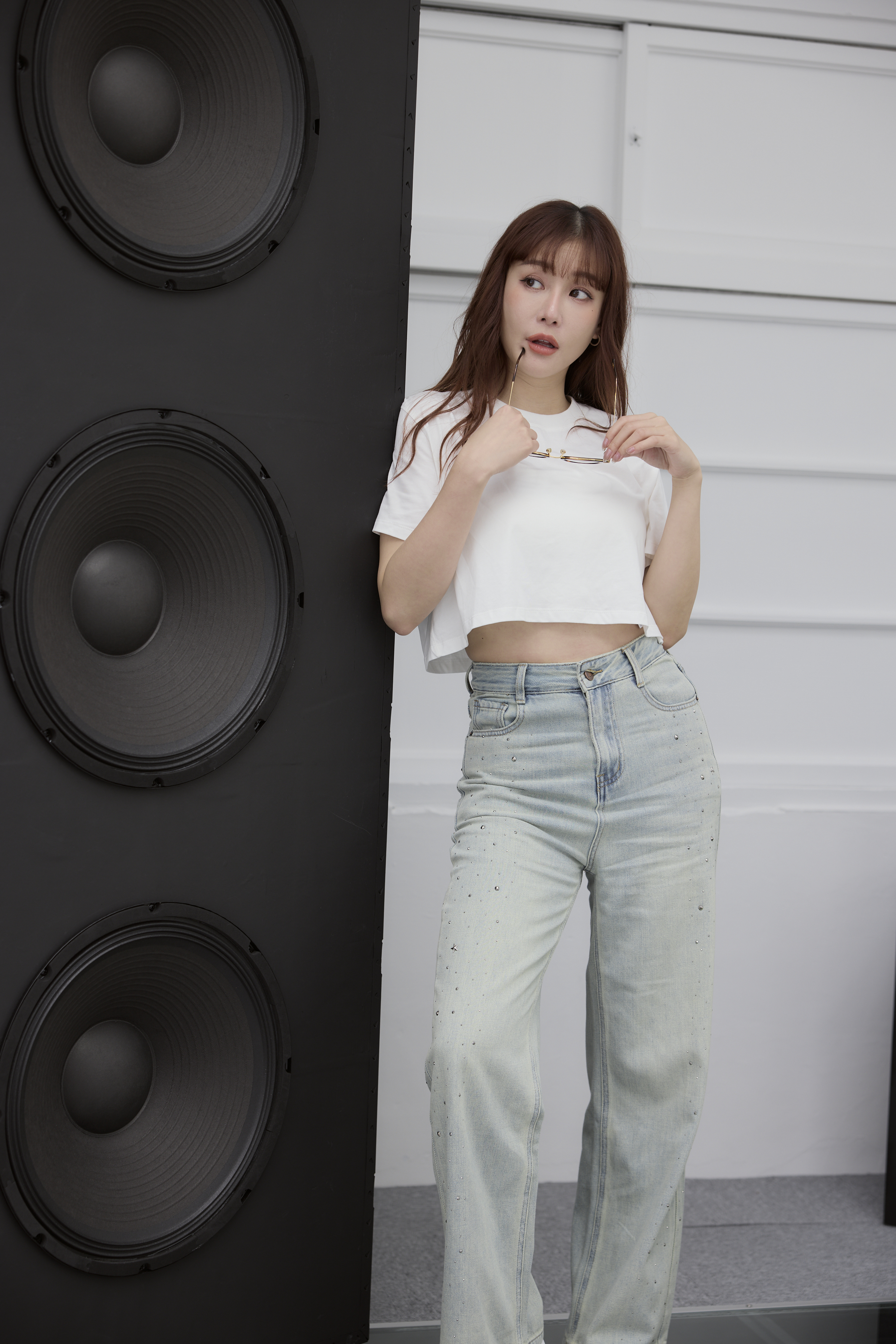 水鑽星空牛仔褲