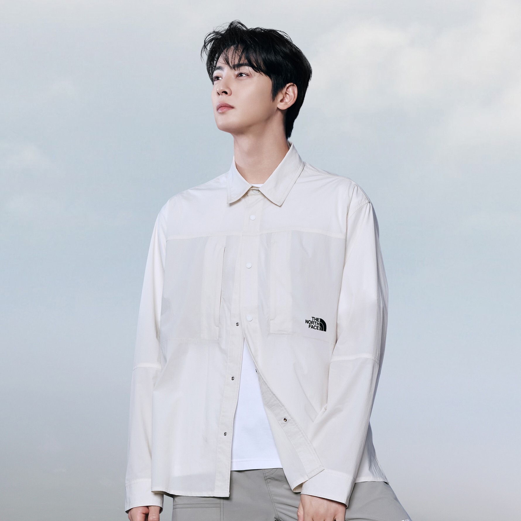 【代購】THE NORTH FACE 北臉 男 ICEDAY SHIRTS 涼感 襯衫 長袖 NH8LR01