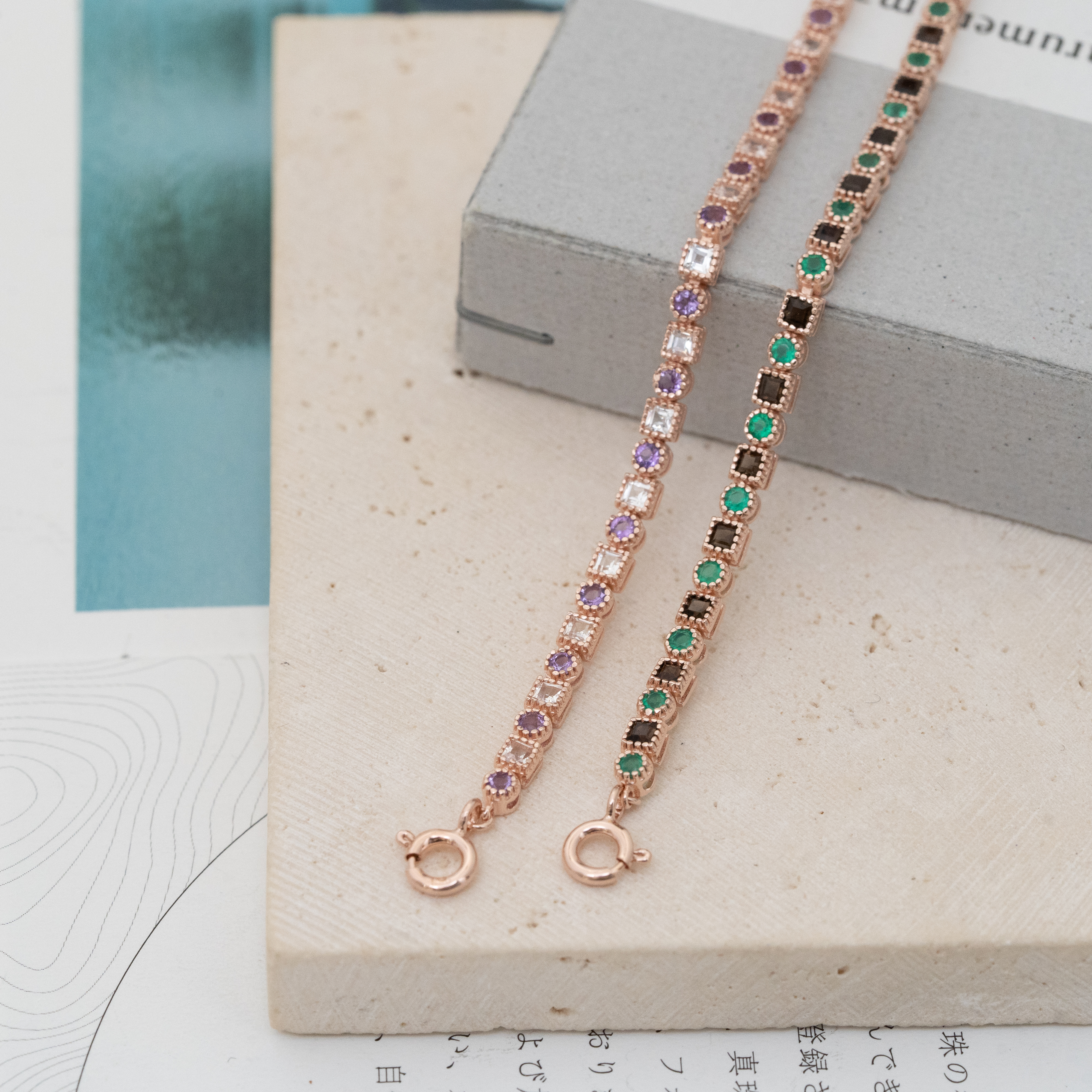 Svb250 (Amethyst+crystal)( smokyQ.+Greenony)