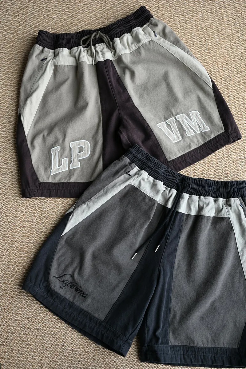 LAPRIMA 染色水洗珠帆短褲