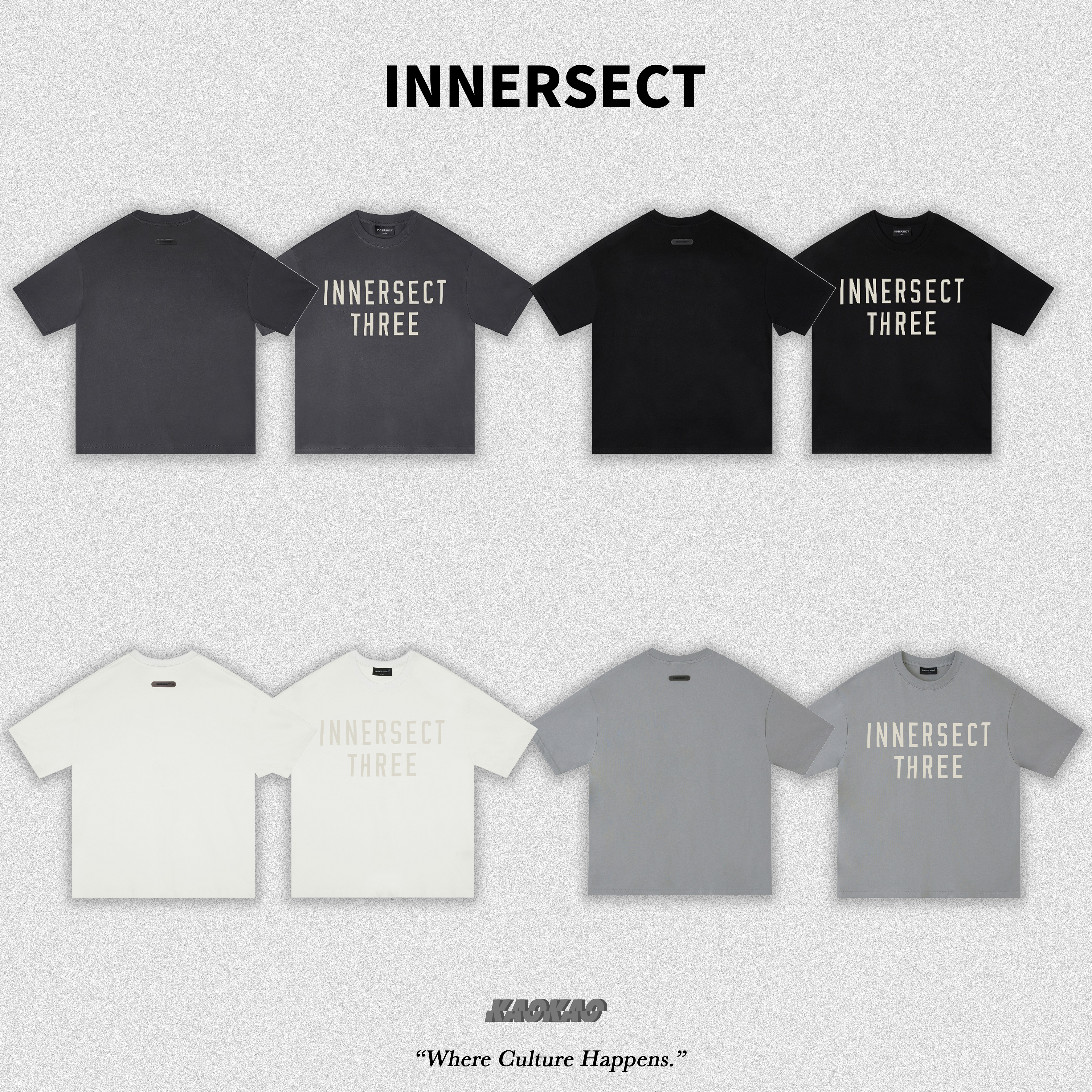 INNERSECT 三生萬物 經典LOGO 印花短T INN25SSTTE598