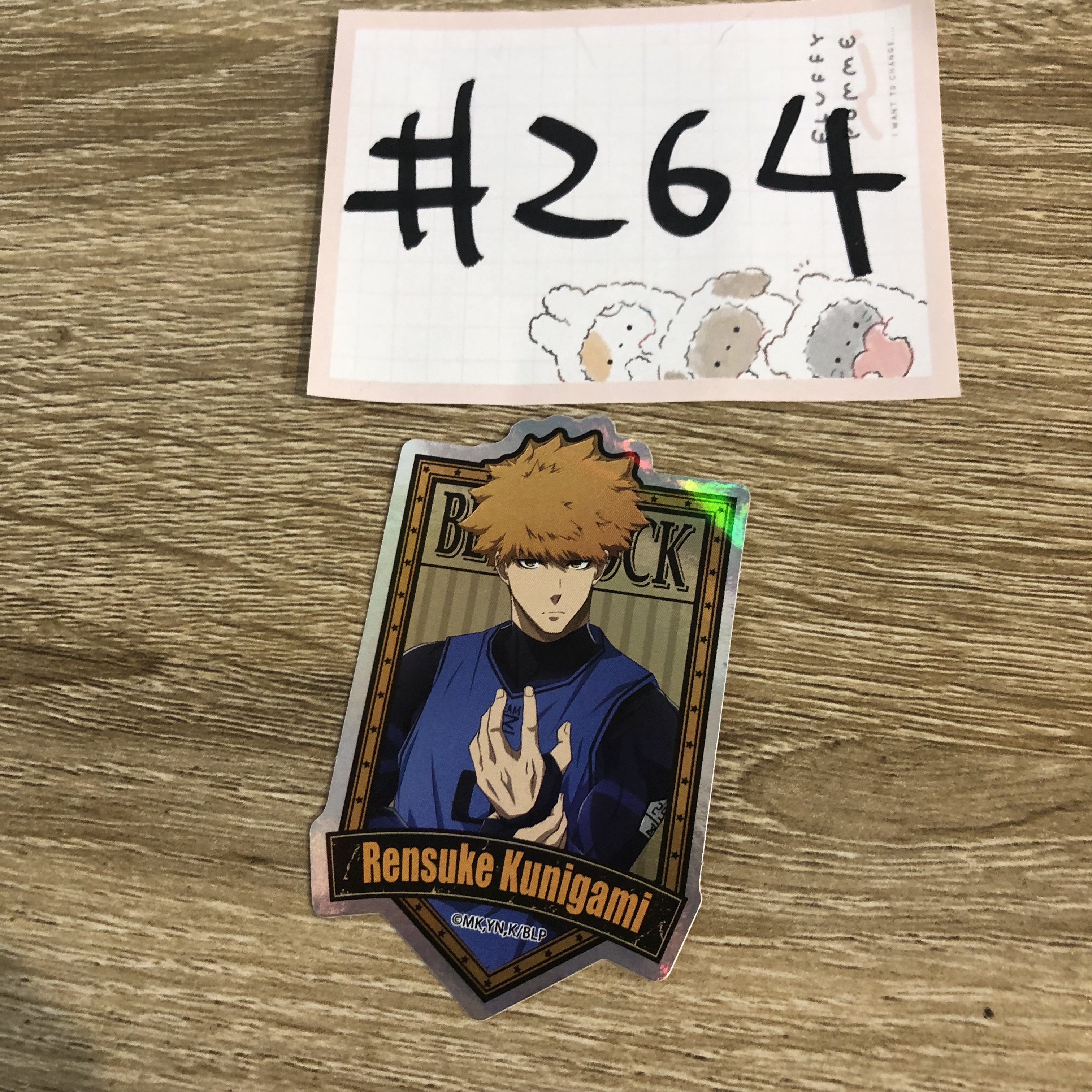 BlueLock  國神貼紙#264