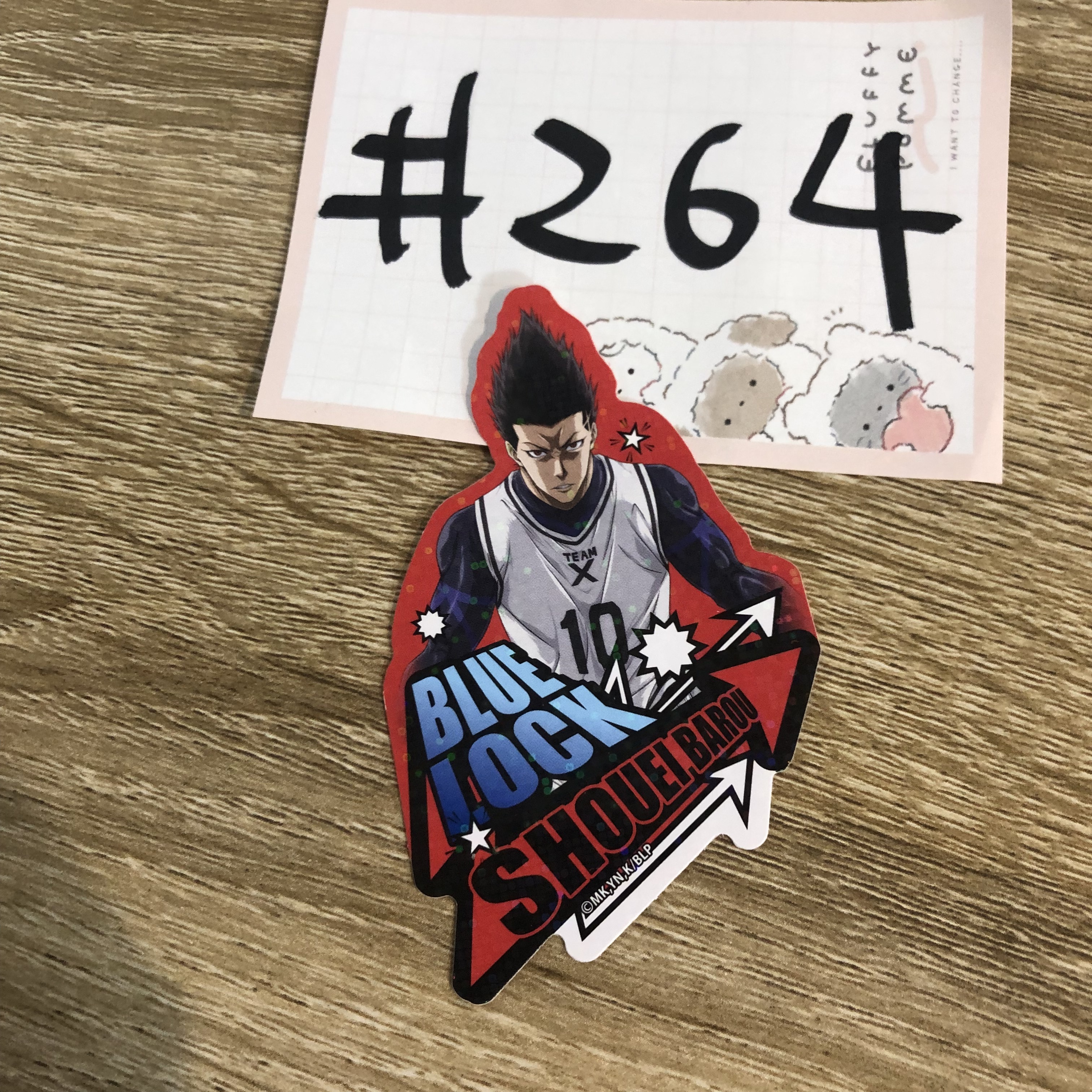 BlueLock 馬狼  貼紙#264
