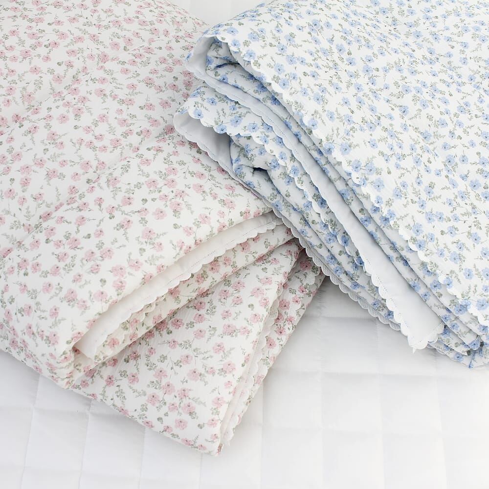 KQ4303 極致冰感花朵涼感被 (韓國產涼感紗) *春夏薄款被*