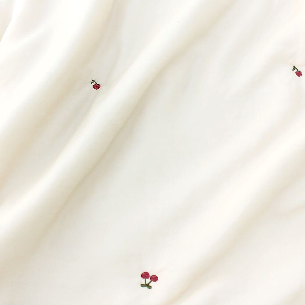KQ4305 你被櫻桃包圉了 (天絲莫代爾40%+涼感尼龍Polyamide60%) *春夏薄款被*