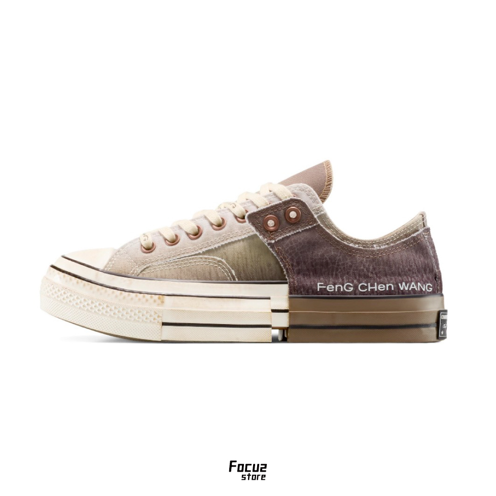 【Focus Store】預購 Feng Chen Wang x Converse Chuck 70 Low 2-in-1 "Brown" 棕色 A15741C
