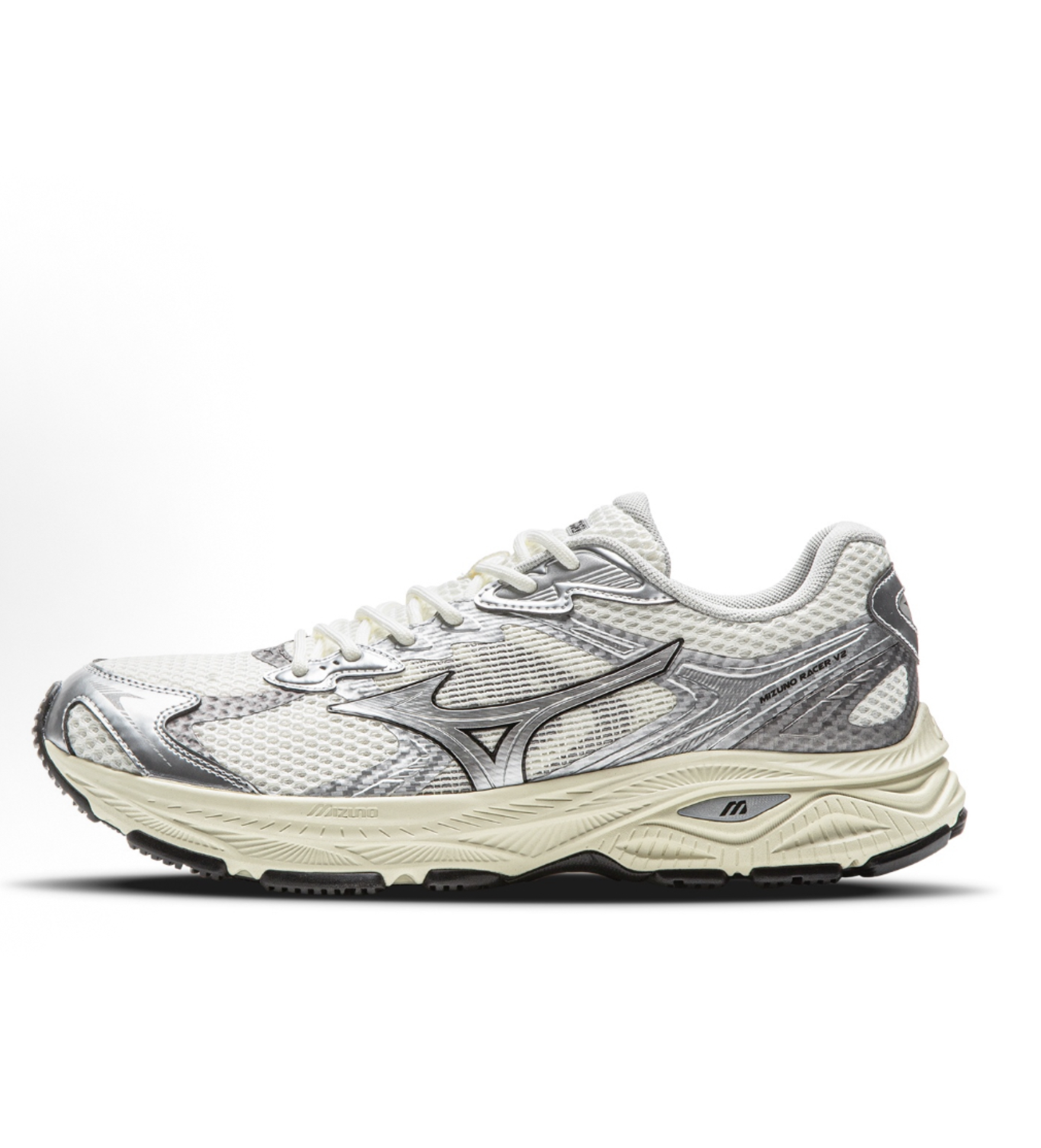 MIZUNO Racer V2 | Cream Silver