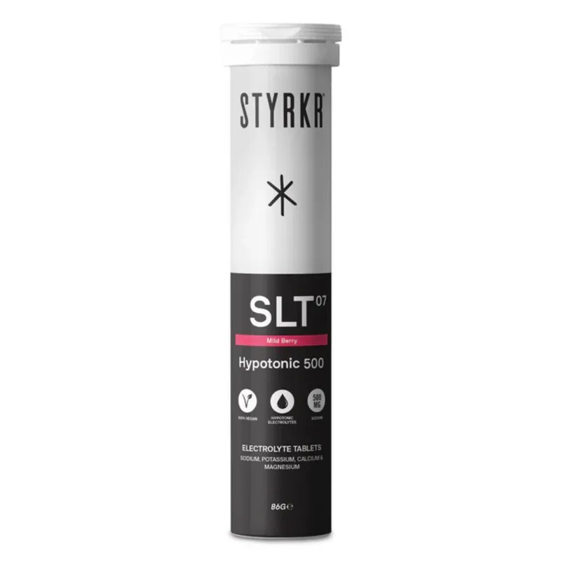 【STYRKR】SLT07電解質發泡錠｜500mg｜莓果風味