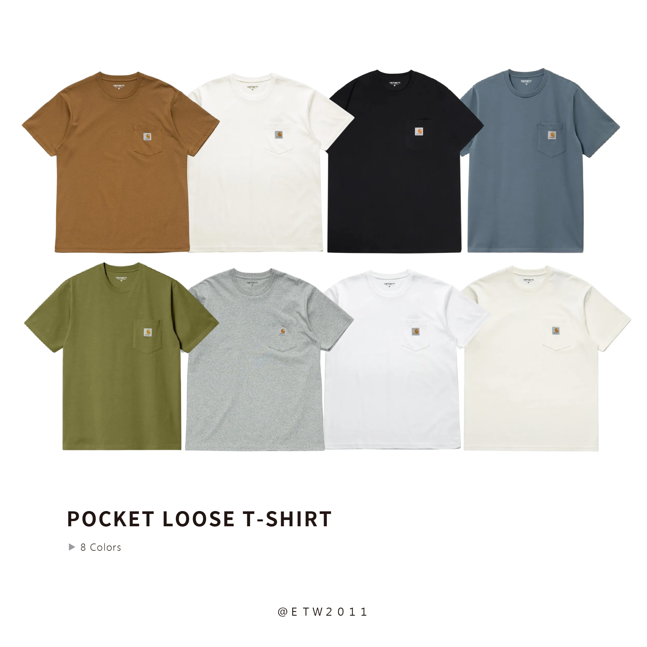 ☆ETW☆【EASY TO WEAR】歐版 CARHARTT WIP Pocket Loose T-shirt 口袋T 現貨
