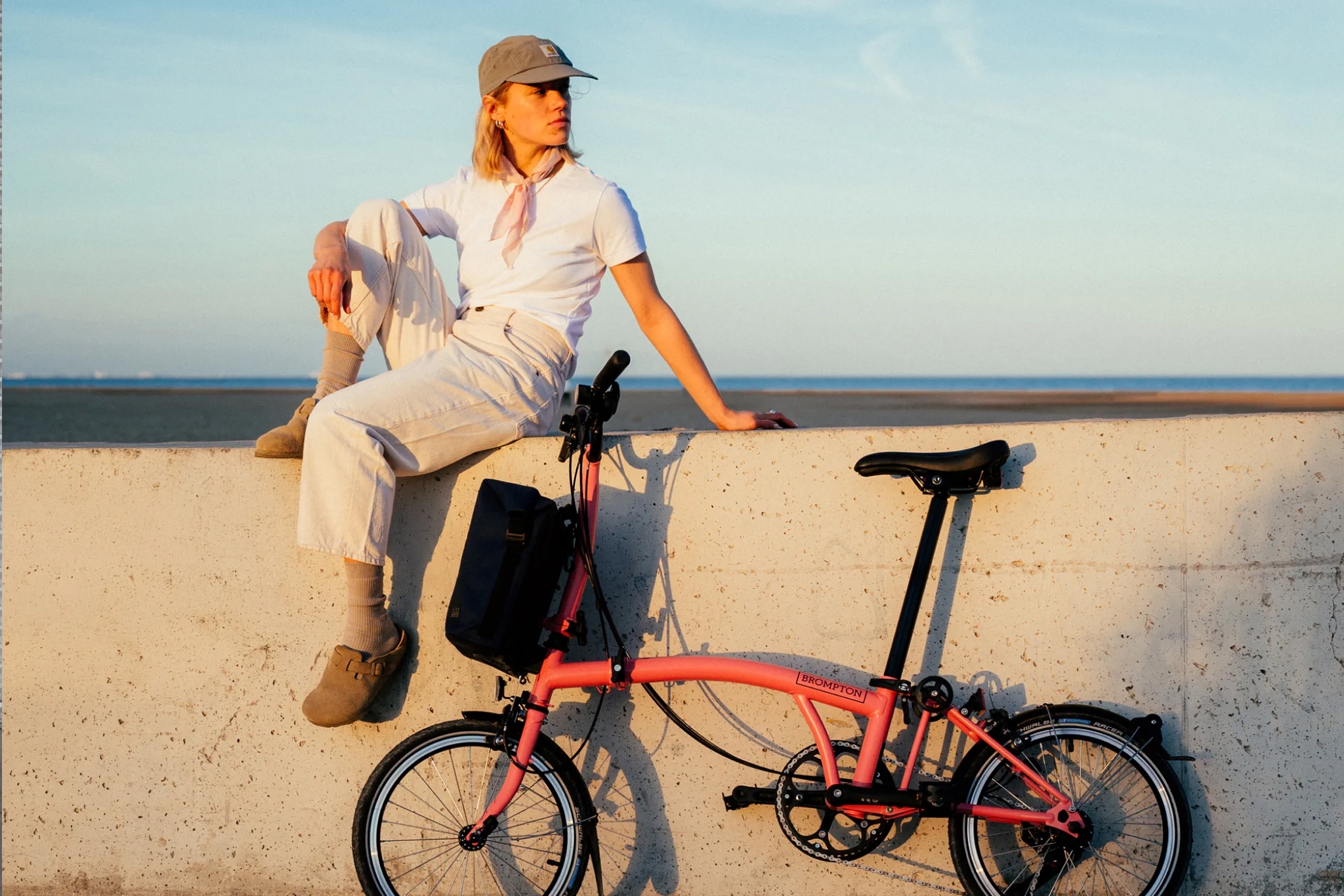 現貨【Brompton】C Line MY25 小布摺疊車 / 火鶴粉 Flamingo Pink