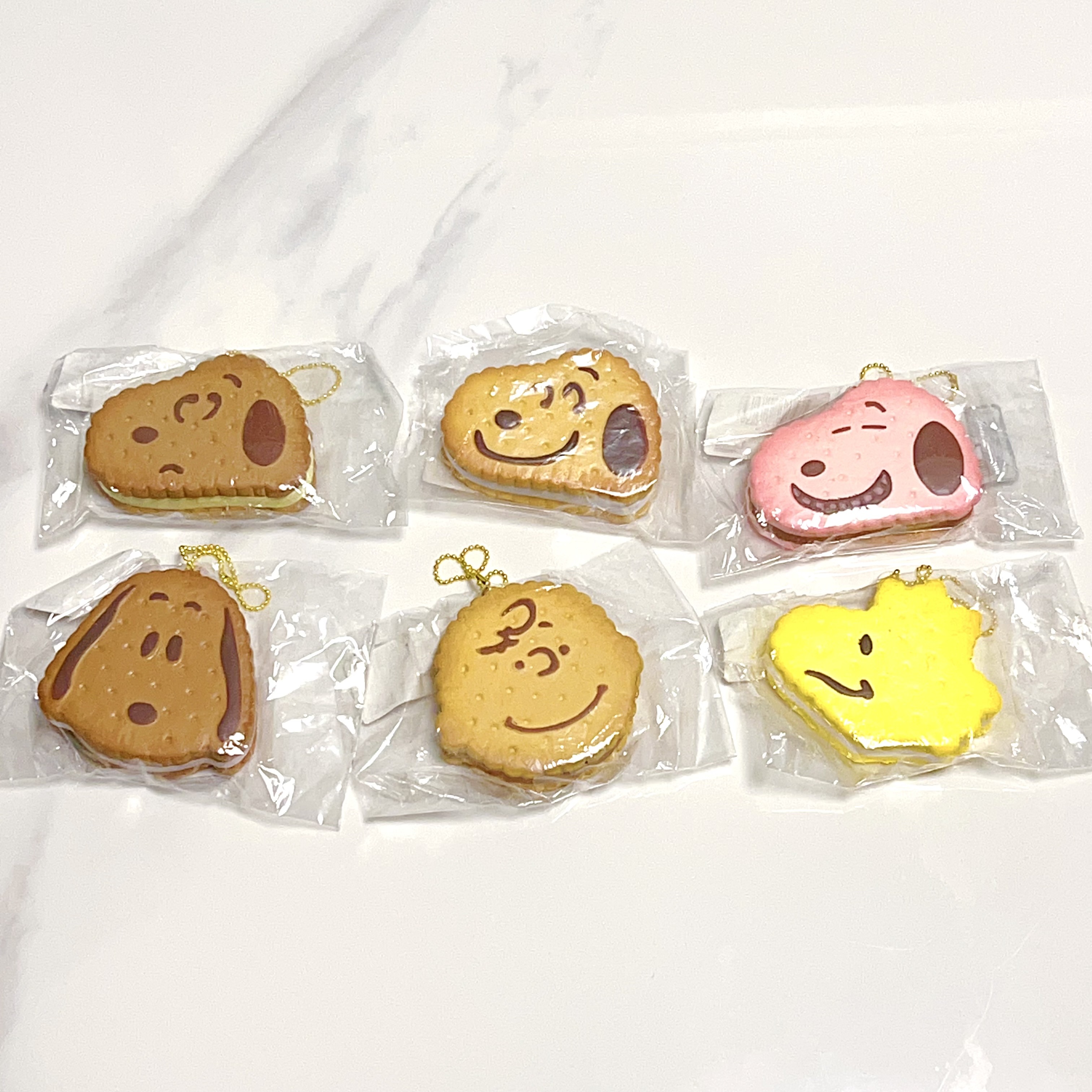 [SET] Rare Snoopy cookies squishy bundle