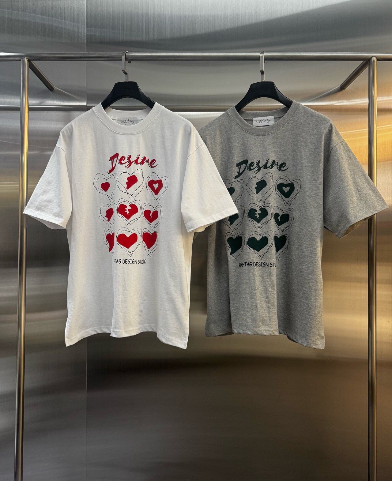 英文字圖案短袖Tee Hashtag-029T