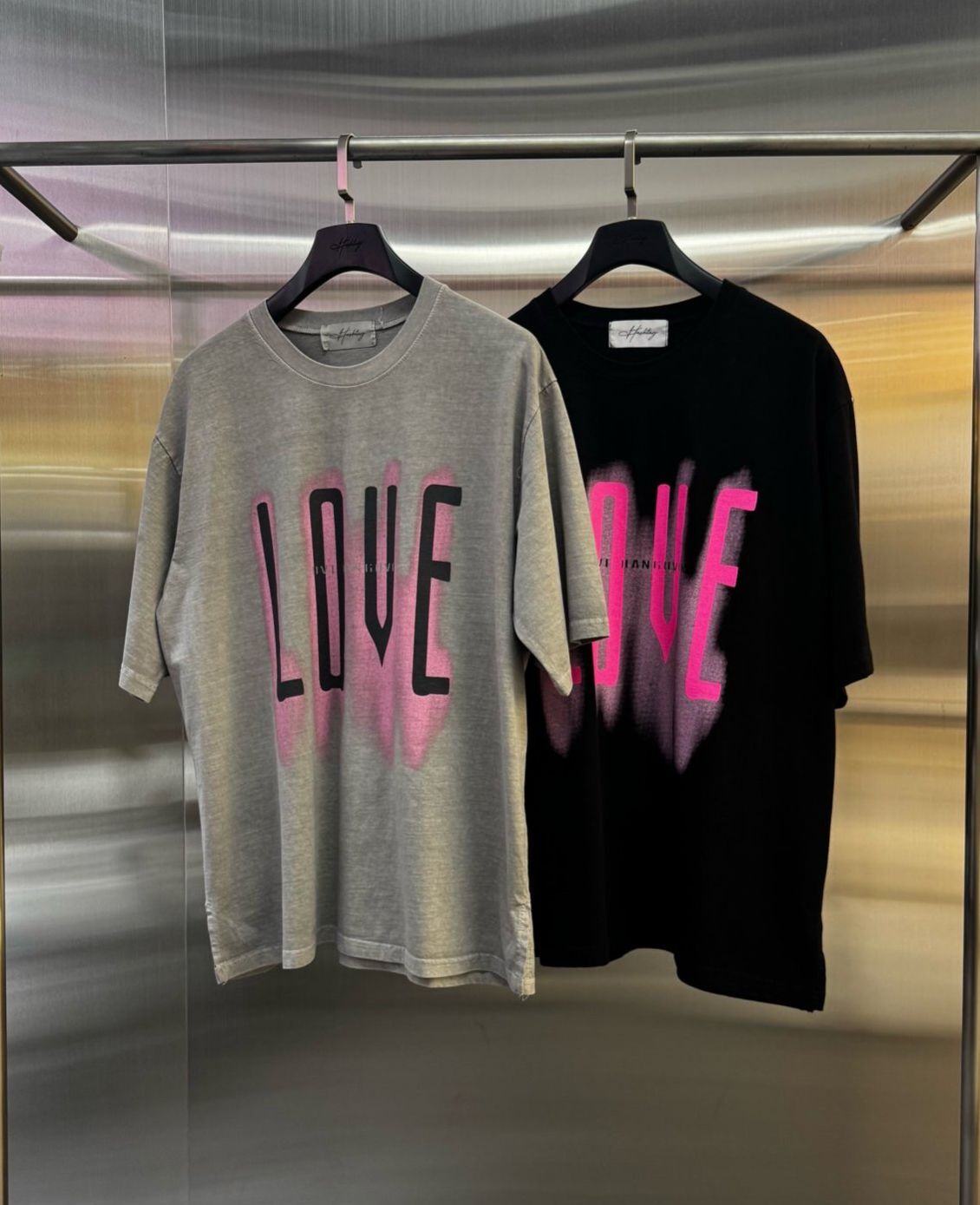 洗水英文字短袖Tee Hashtag-032T