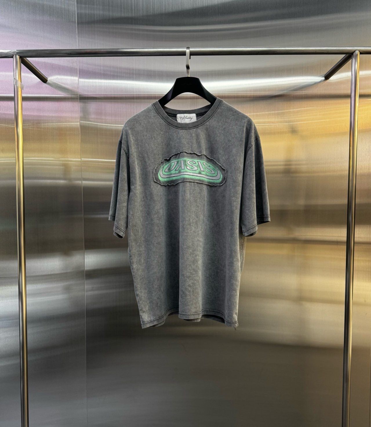 洗水英文字短袖Tee Hashtag-033T