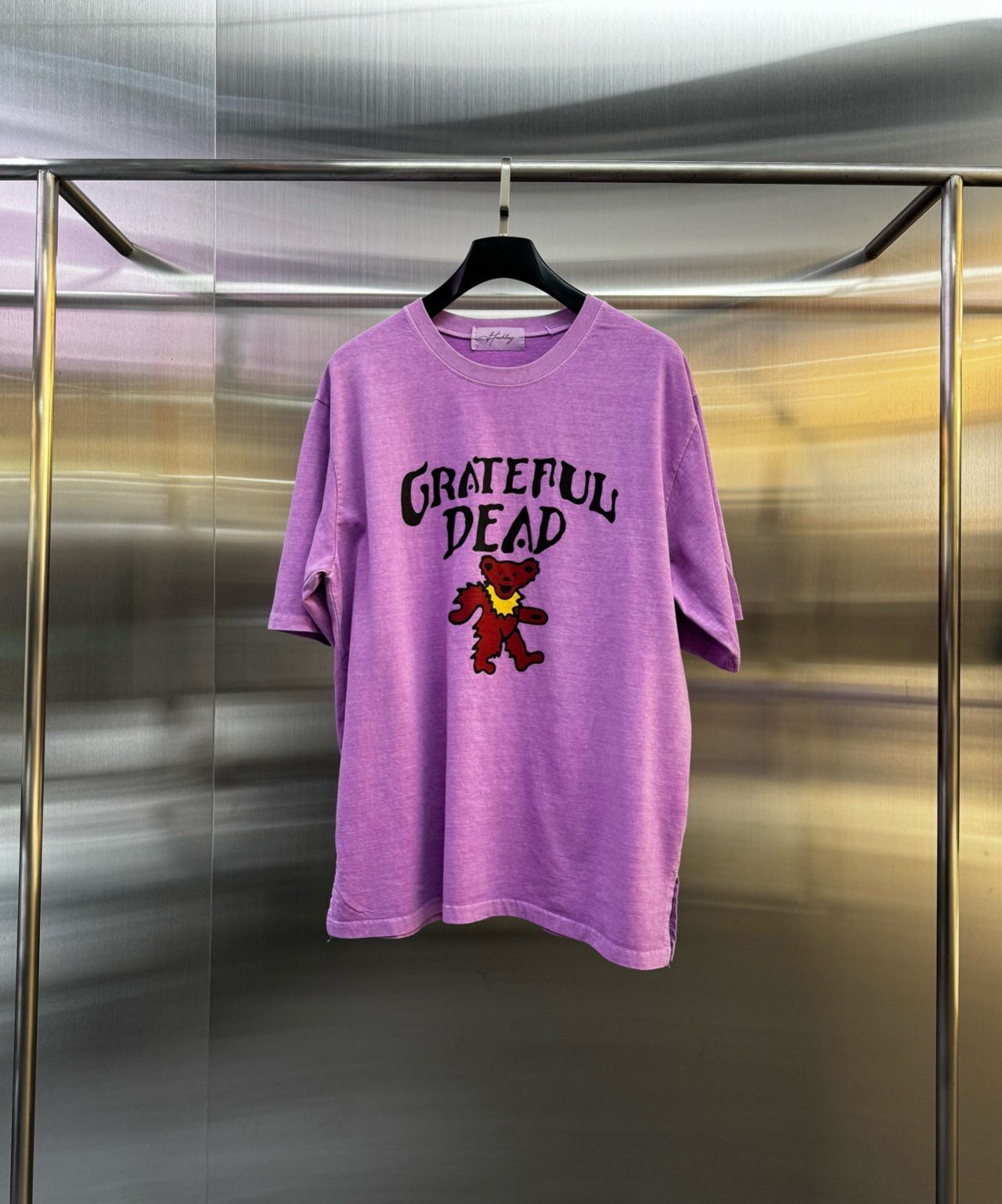 洗水英文字熊仔圖案短袖Tee Hashtag-034T