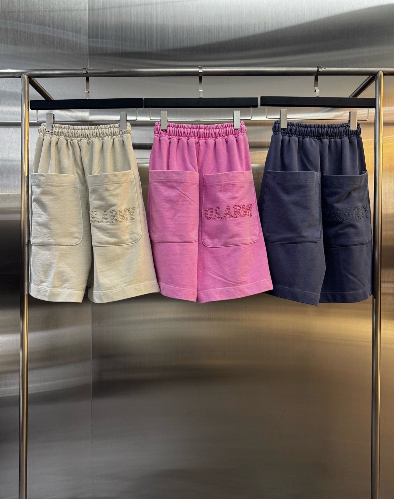 洗水英文字短褲 Hashtag-036P