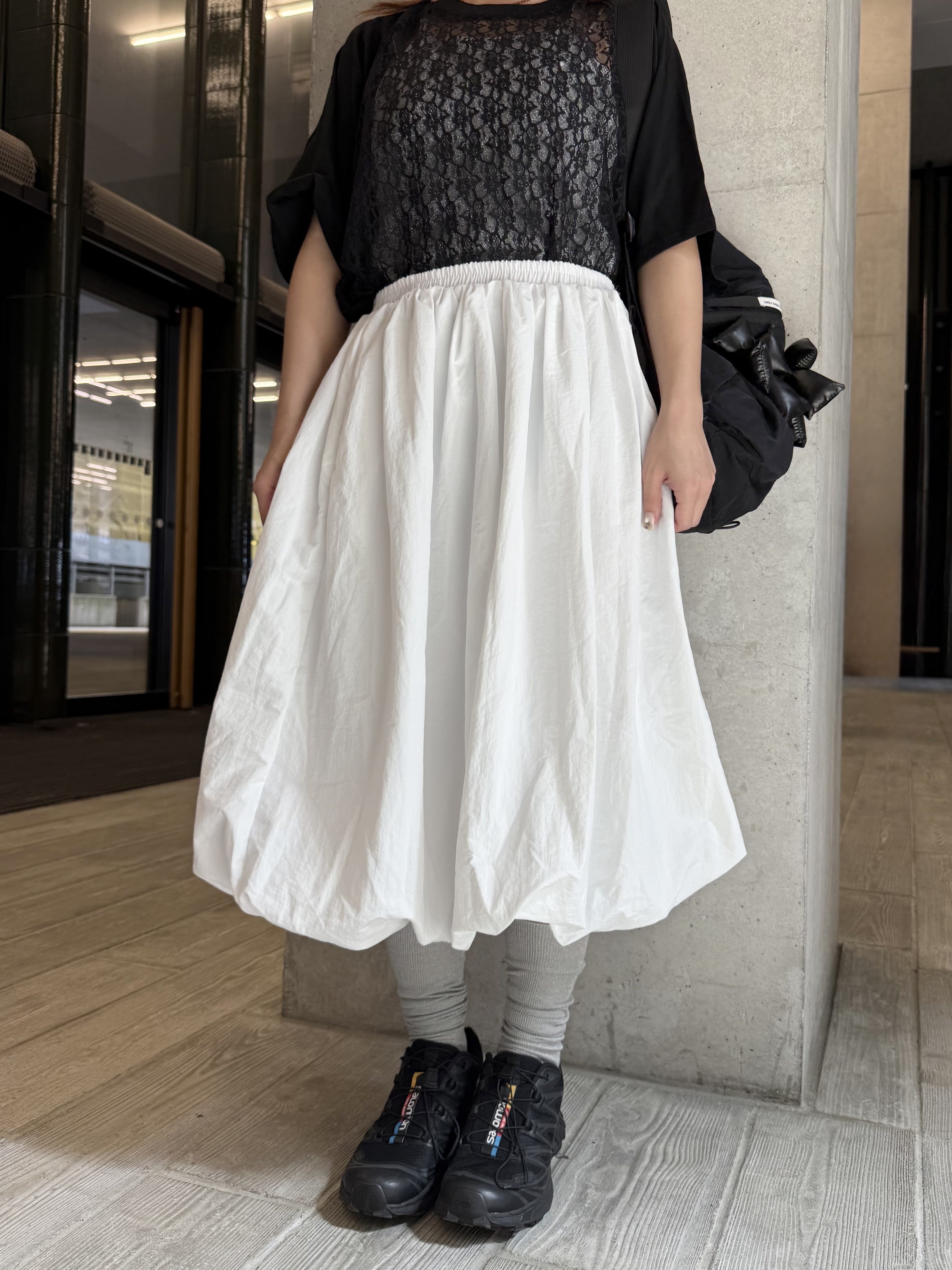 韓妹索索料泡泡中裙