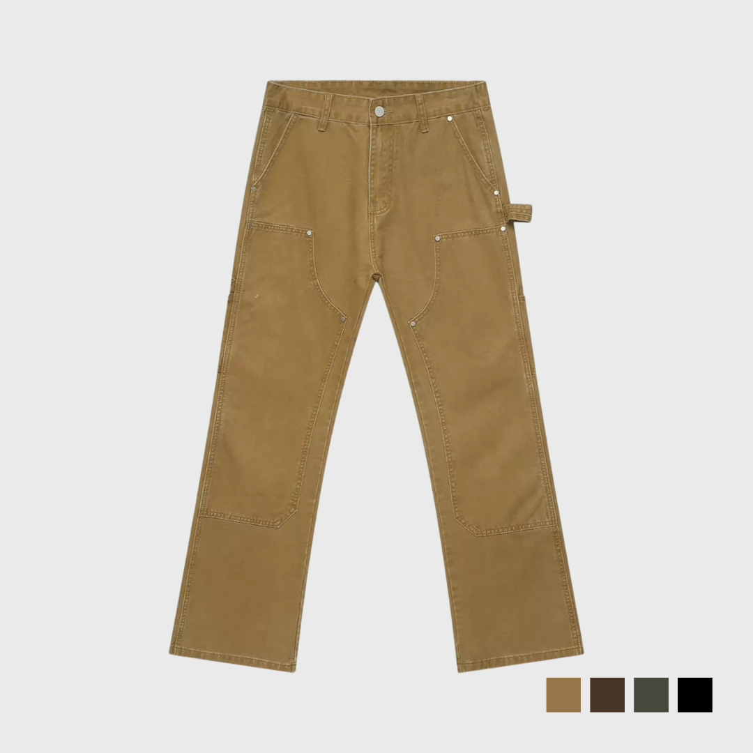 美式伐木工裝牛仔褲