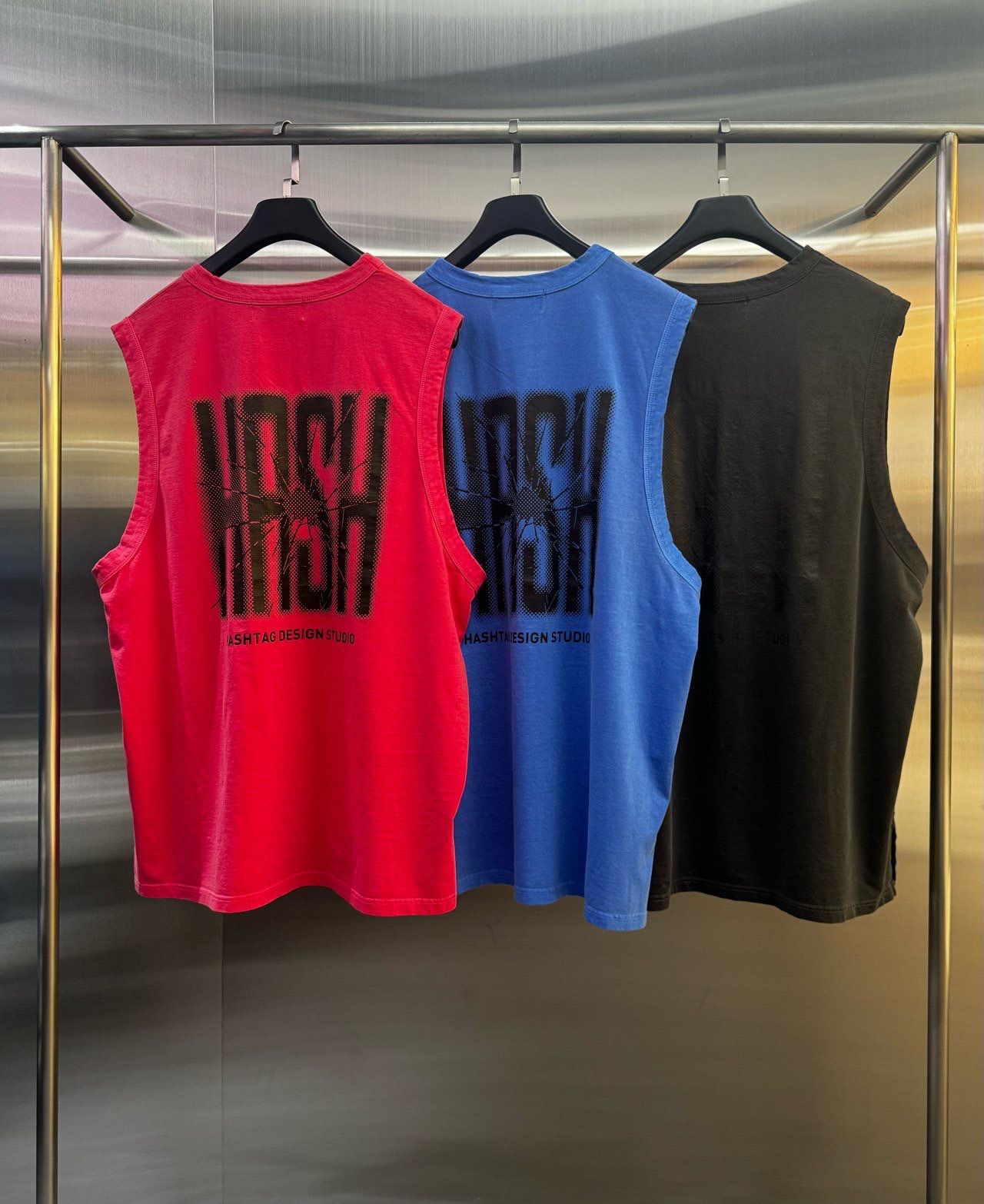 英文字背心 Hashtag-038V