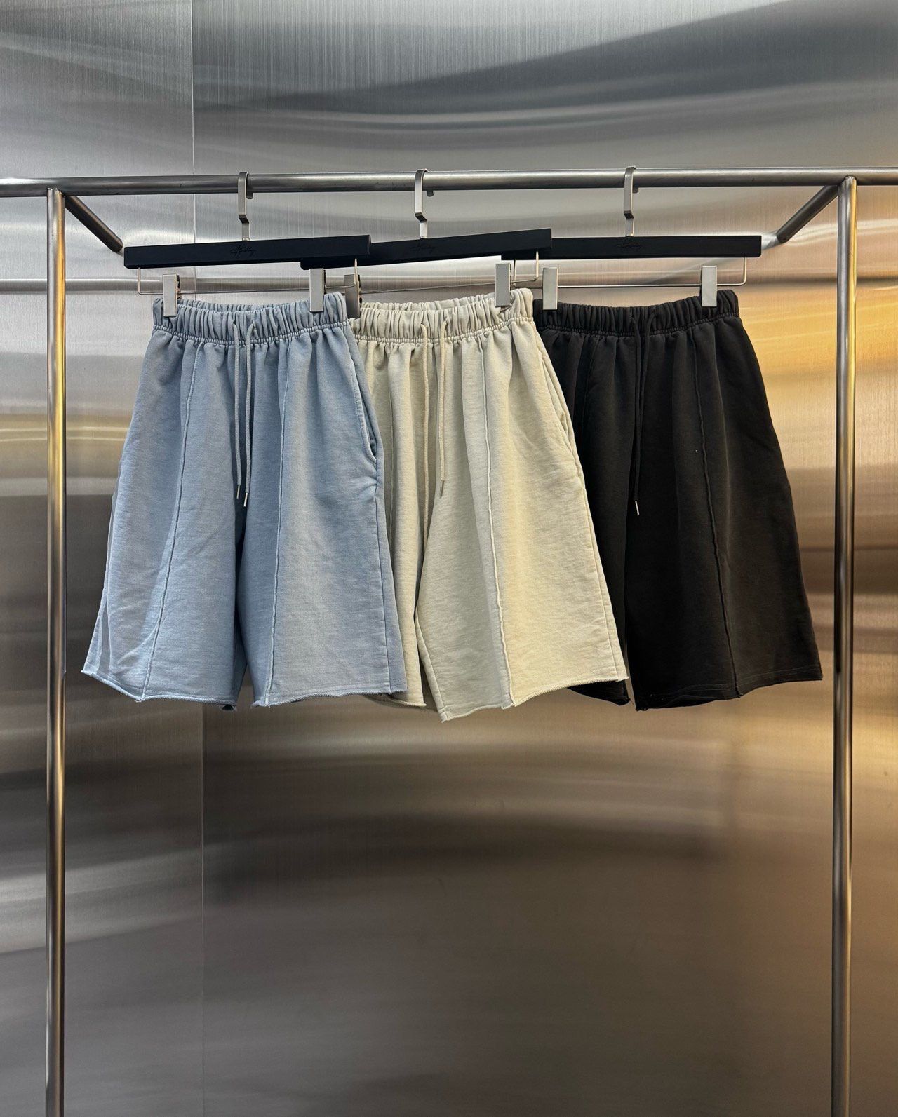 洗水英文字短褲 Hashtag-041P