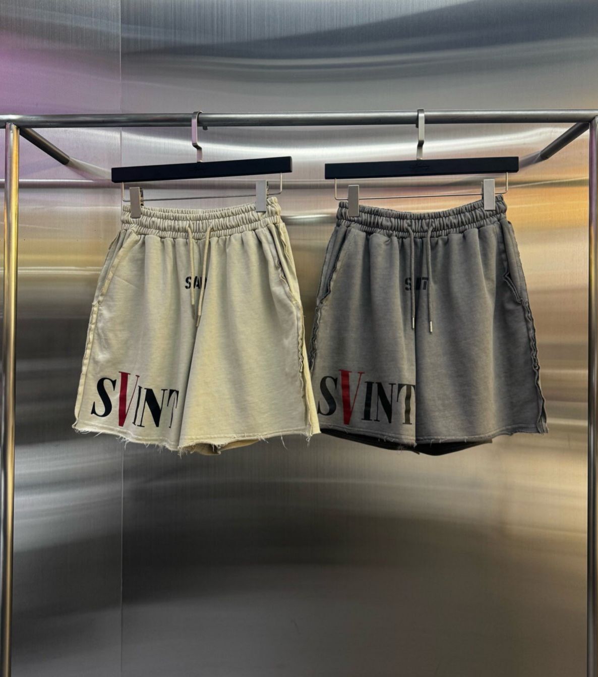 洗水英文字短褲 Hashtag-045P