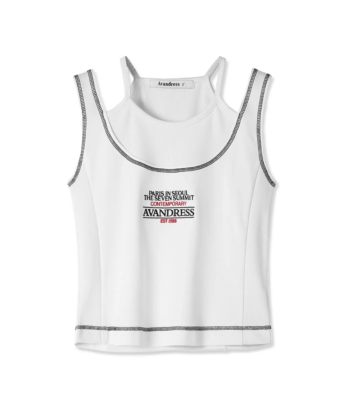 AVANDRESS Parisian Layered Sleeveless