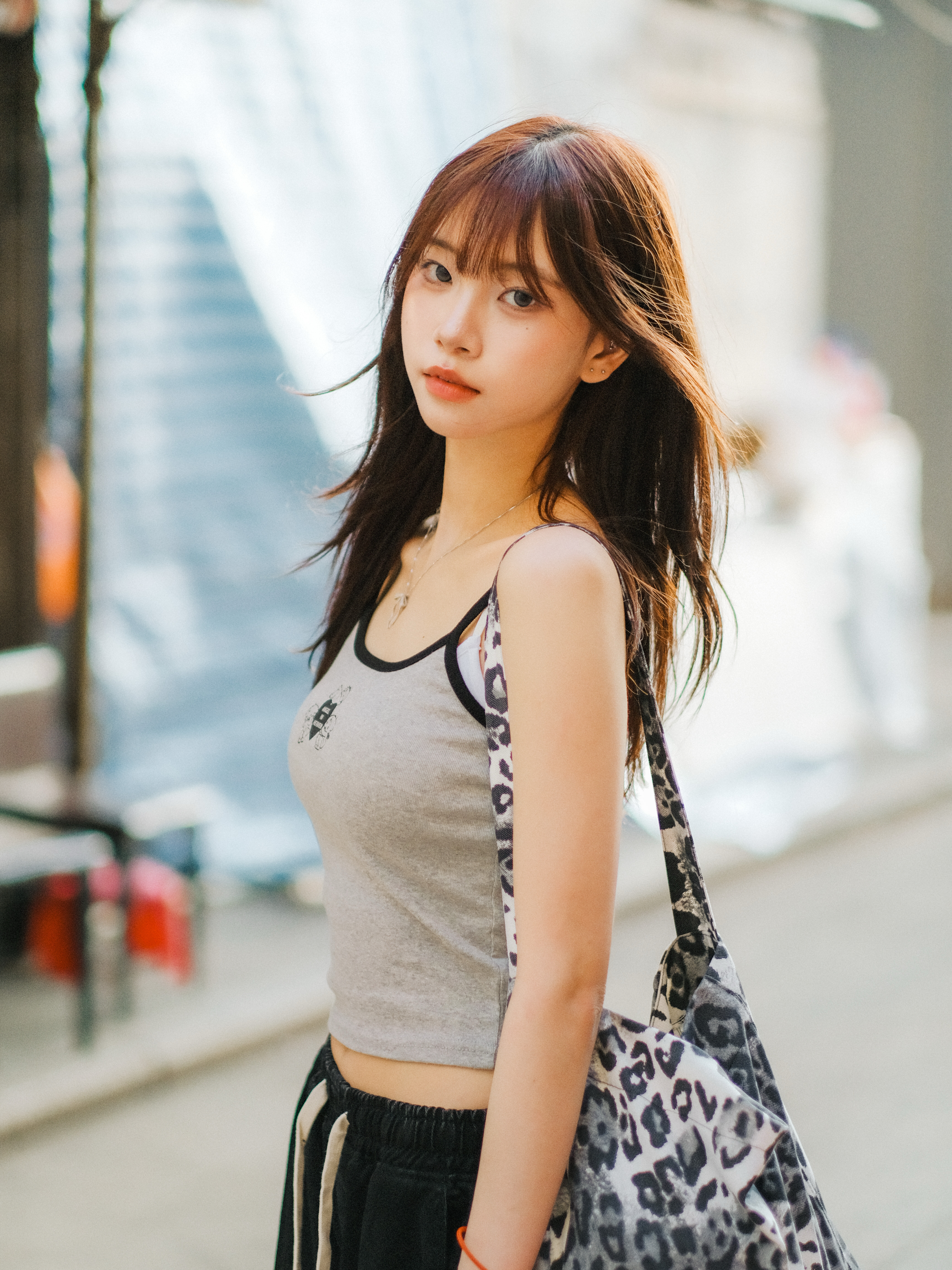 Angel In Heaven 拼色小背心