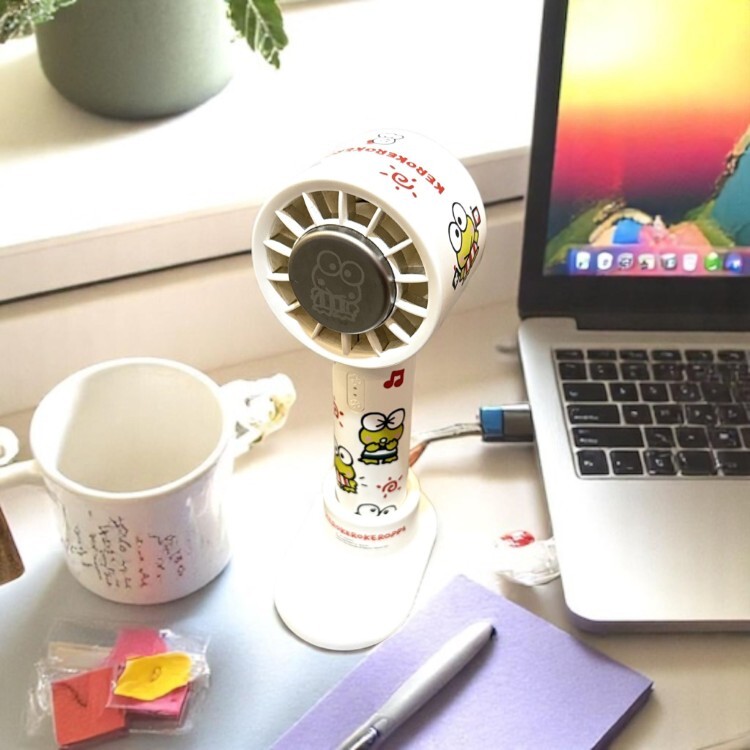 24041-KR Sanrio 冰感手提風扇 #WC24 青蛙