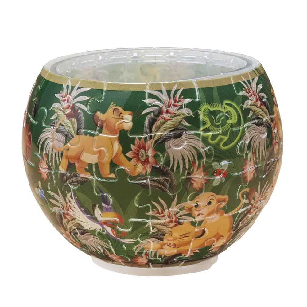 燈罩拼圖套件經典/獅子王 (立體燈) (透明樹脂)