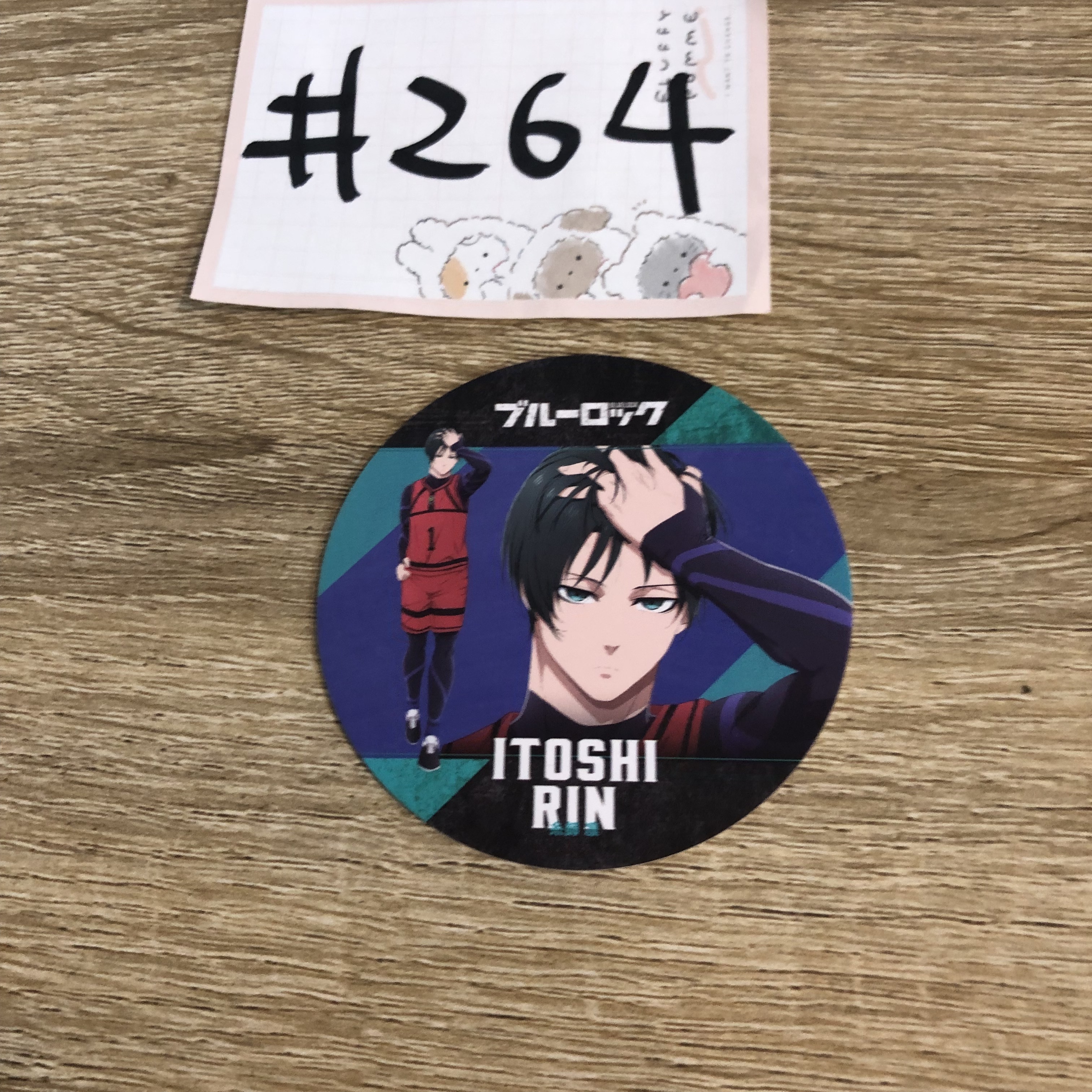 BlueLock 凜 杯墊#264