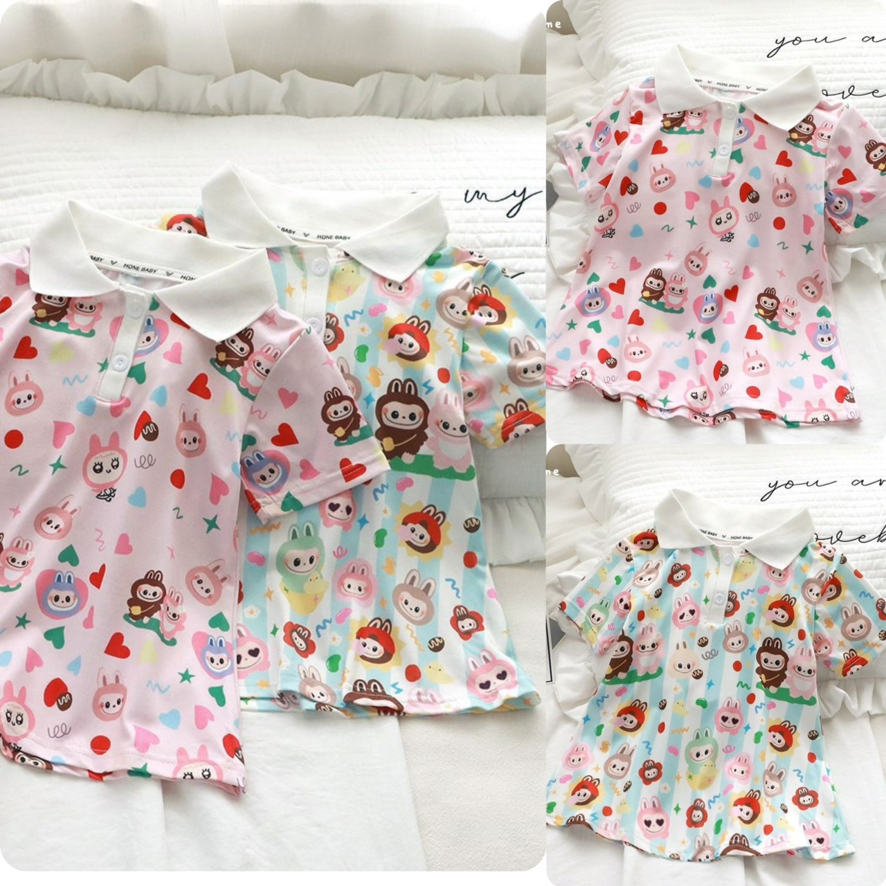 Lub*ubu反領連衣裙 -2501121