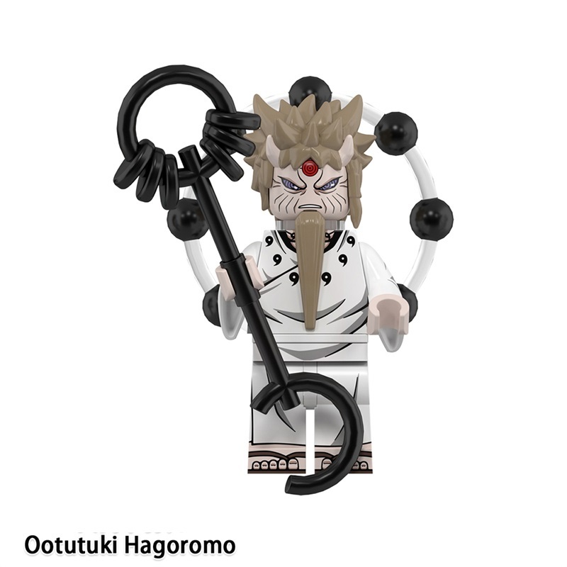 Naruto Hagoromo Custom Minifigures Fit Lego WM6155 WM2491