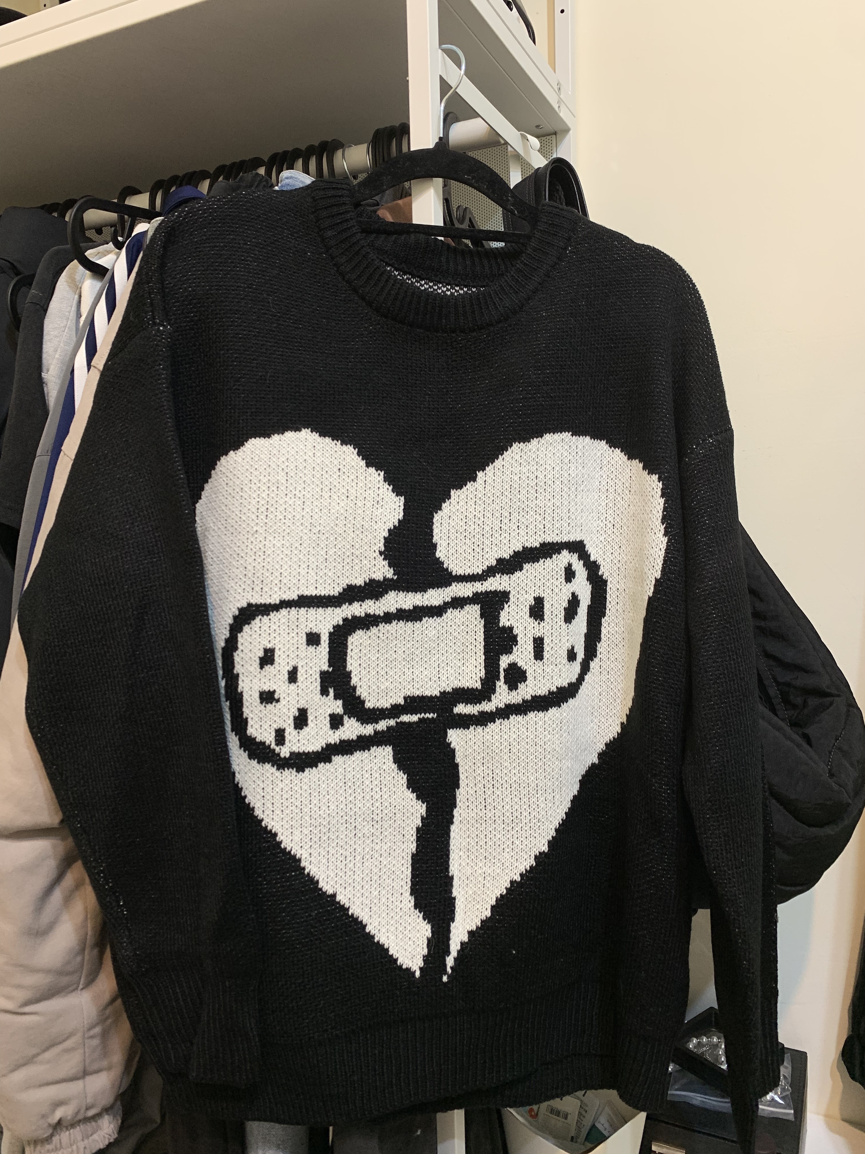 創可貼 針織毛衣