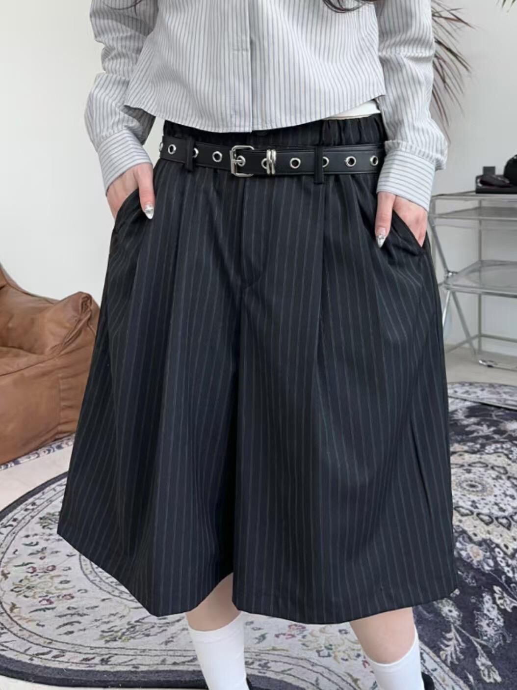 直紋短褲 Seeot-048P