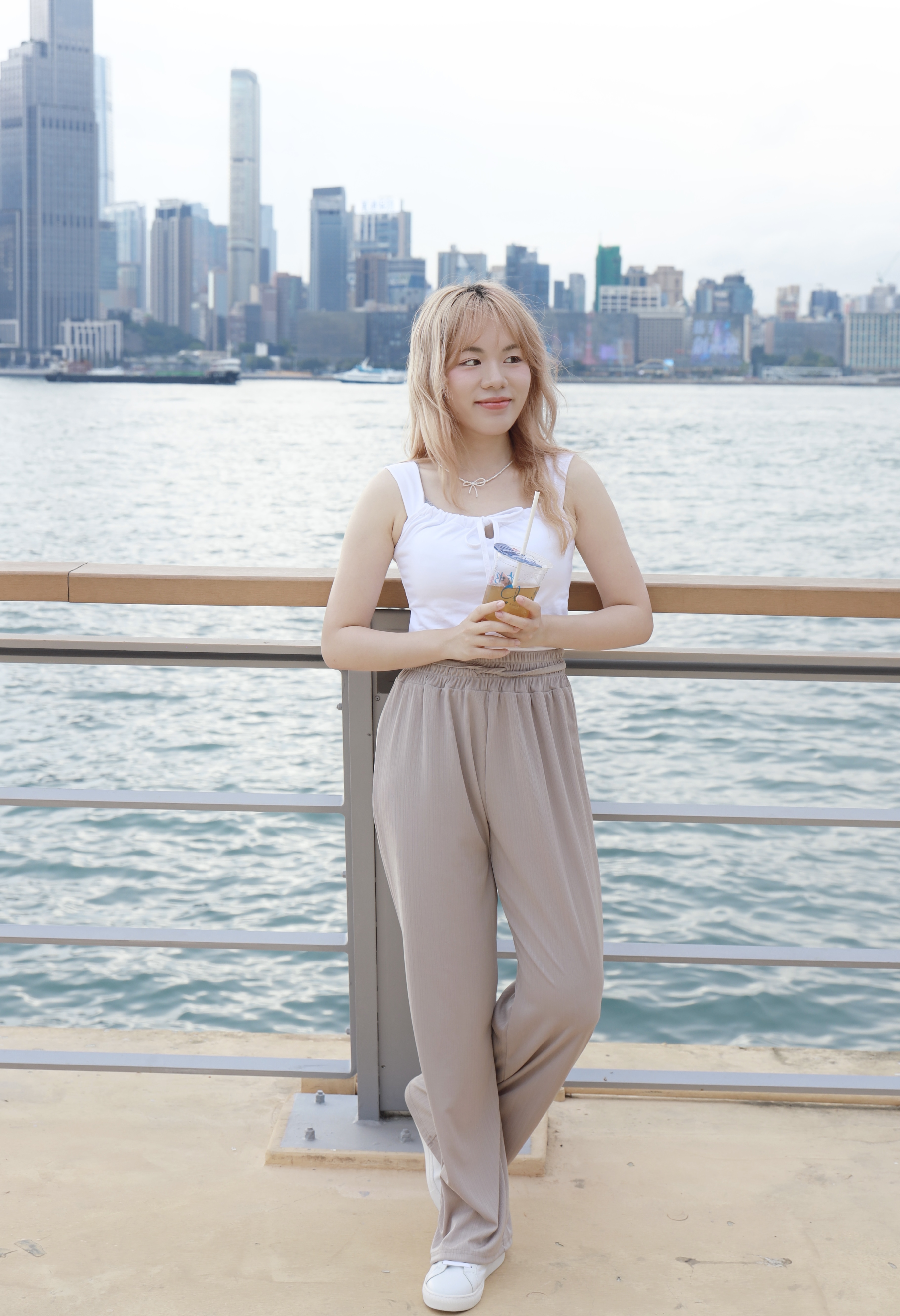 ||PA82|| 夏日涼爽直紋長褲