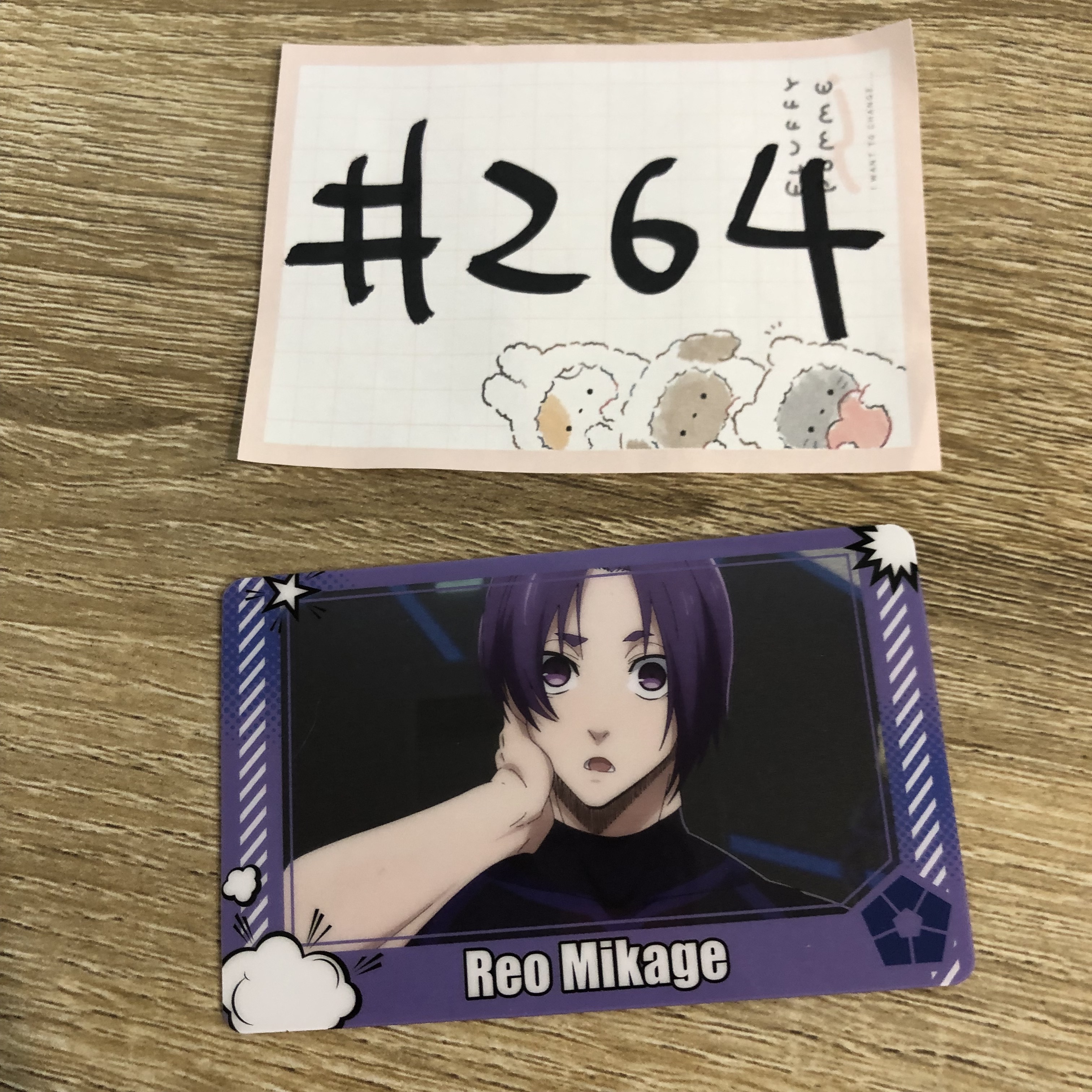 BlueLock 玲王 小卡#264