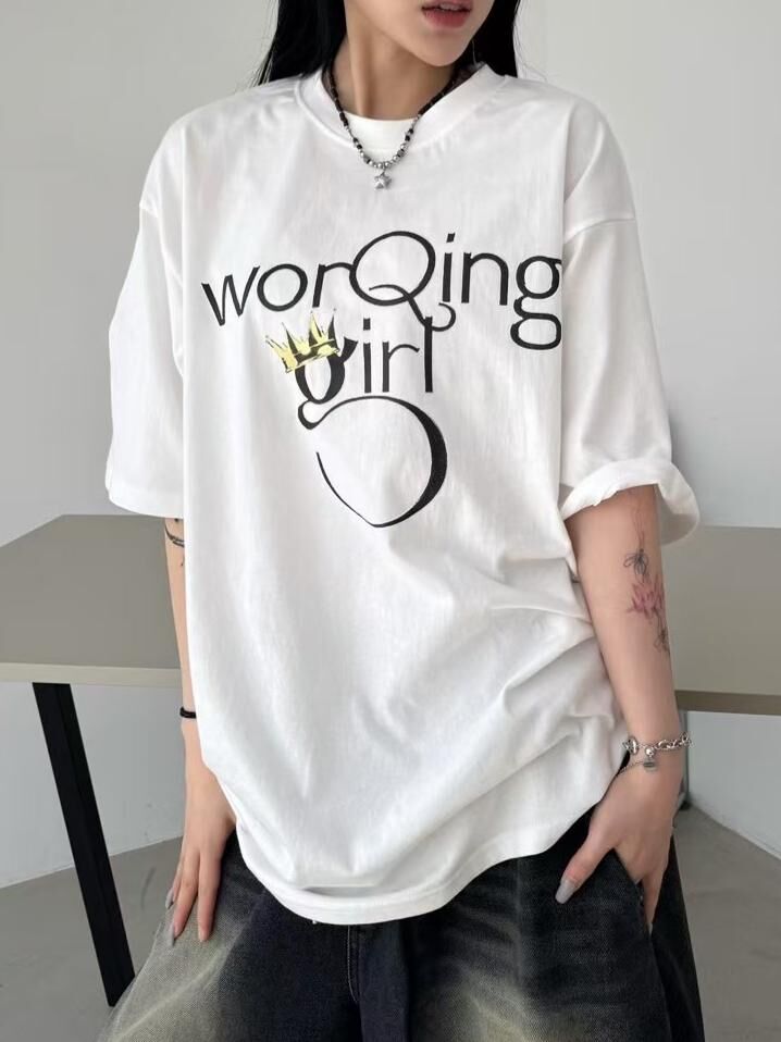 英文字短袖Tee Seeot-054T