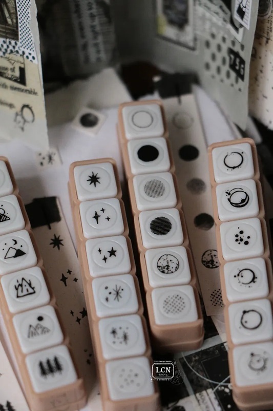 吉 LCN．按鍵式連續印章 共四款