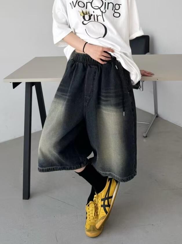 洗水牛仔短褲 Seeot-055P