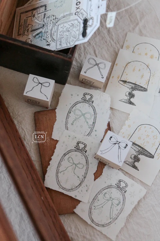 吉 LCN．蝴蝶結 印章組