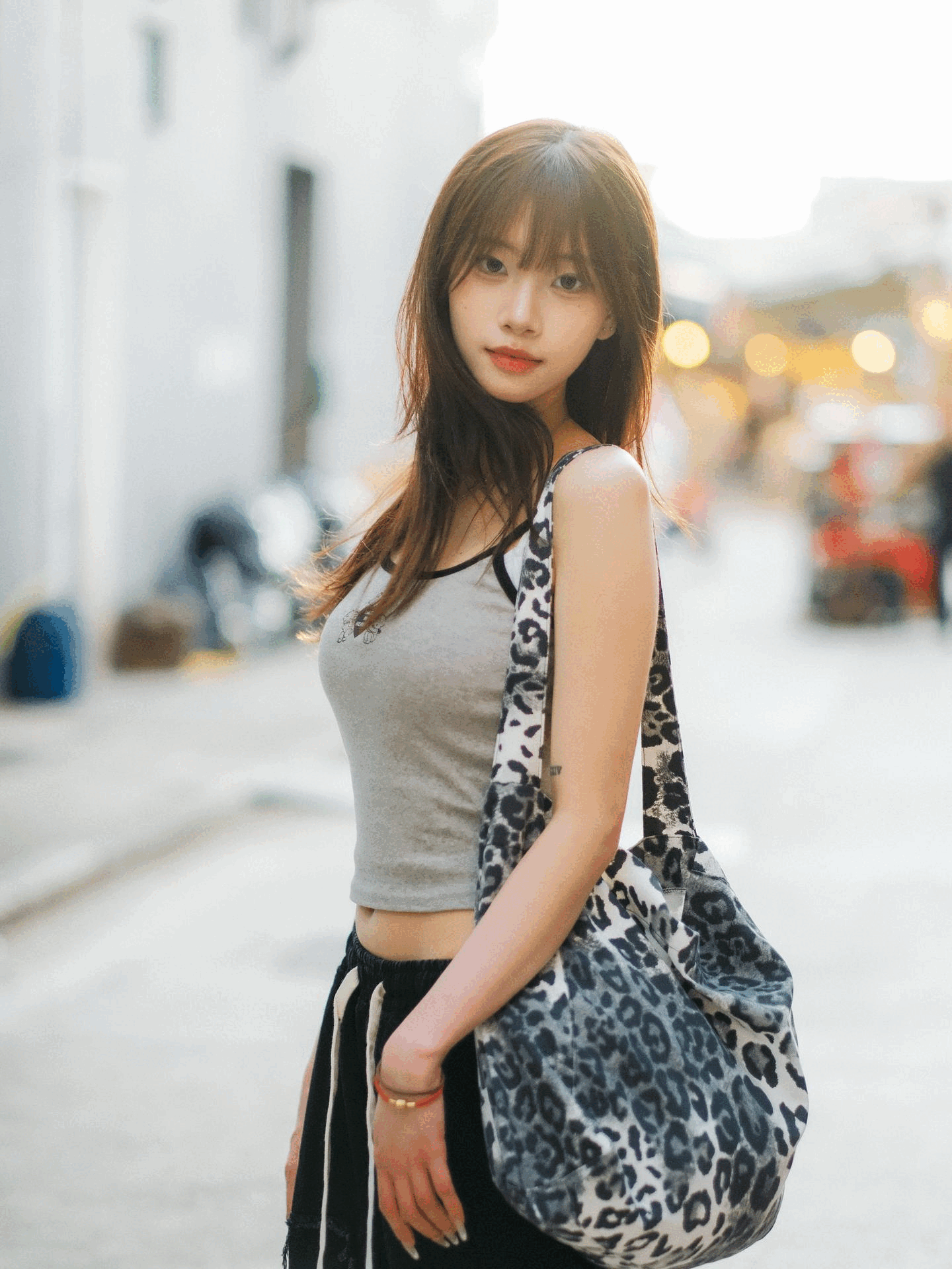 Angel In Heaven 拼色小背心