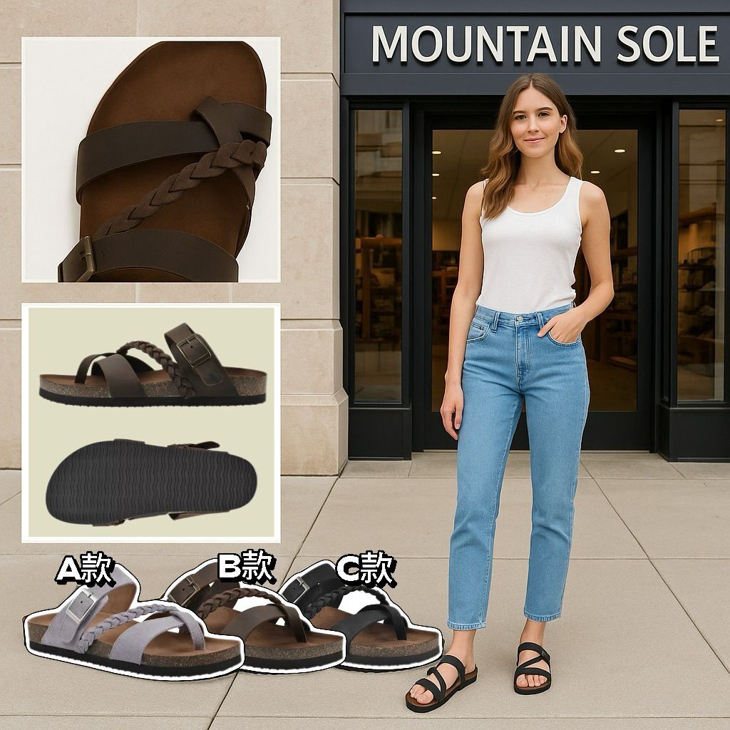 【預購】Mountain Sole G052002 女裝拖鞋