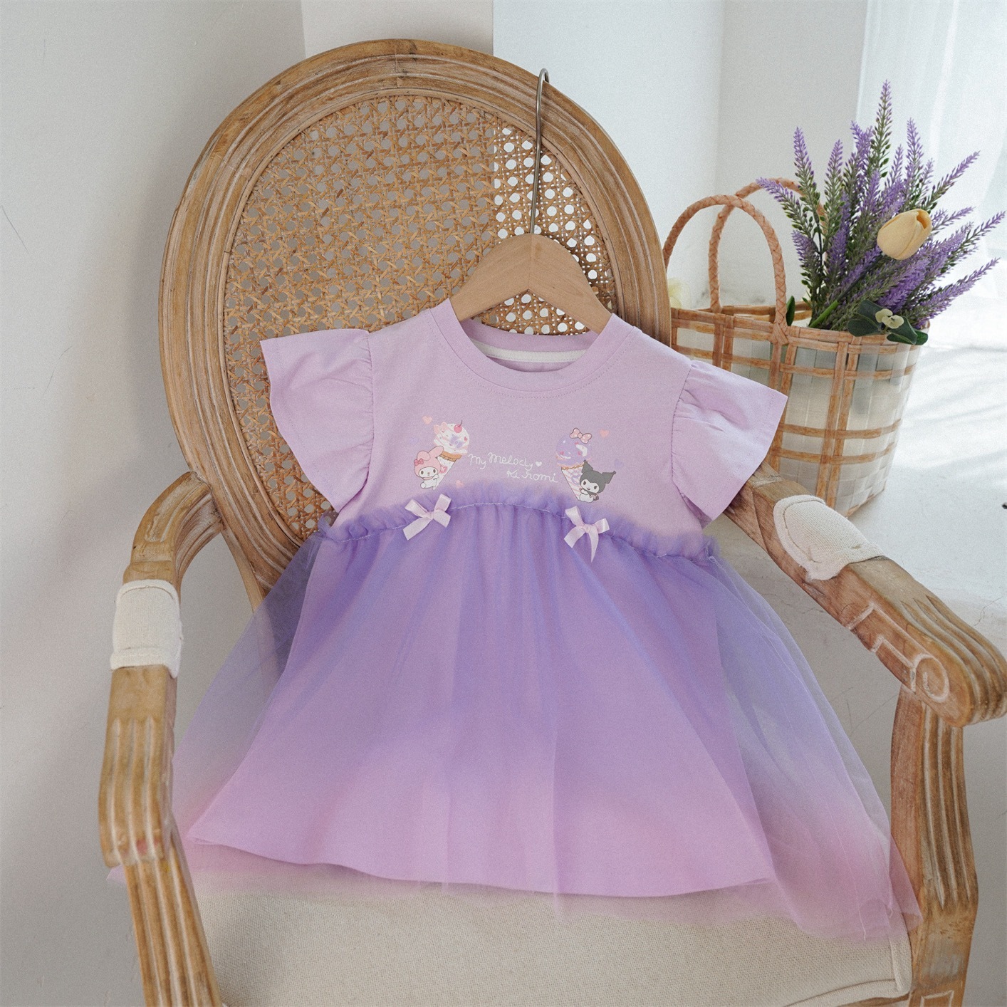 𝐒𝐚𝐧𝐫𝐢𝐨 Hello Kitty/Kuromi連身裙